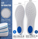 Height Increase Insole Arch Support Breathable Shoe Insoles Heel Lift Inserts Elevator Insoles for Men Women - Men Us8-11 — 2