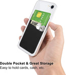 Senose Phone Wallet, Card Holder for Back of Phone Stick on Cellphone Cases photo 4
