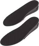 Height Increase Adjustable Elevator Shoe Lift Insoles for Men - 1 or 1.5 Inch Taller Heightening Liftkits - Size Large — 1