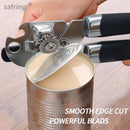 Safring Can Opener Manual, Handheld Strong Heavy Duty Stainless Steel Can Opener, Comfortable Handle, Sharp Blade… — 4