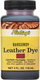 Fiebing's FILDYE71P032Z Leather Dye - Oxblood, 32 oz — 5