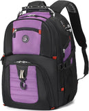 SHRRADOO Large Travel Laptop Backpack for Women, Work College Backpacks | Purple | Travel Backpacks — 1