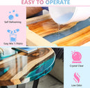 KISREL 1 Gallon Epoxy Resin Kit, No Yellowing Crystal Clear Resin for Art — 3