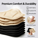 4 Pairs Heel Pads for Shoes High Heels, Inserts for Women Men, Heel Grips Liners Cushions, Protectors for Blisters Heel Pain and Slipping, Comfort Shoe Fillers for Sneakers (Beige Black) — 7