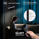Dimunt LED Floor Lamp, Stepless Adjustable 3000K-6000K Colors, Black — 6