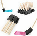 50 Pcs Foam Paint Brushes Set, 1 Inch, for Painting, Staining, Varnish | 50PCS 1" — 1