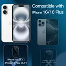 JETech Camera Lens Protector for iPhone 16/16 Plus, 3-Pack — 2