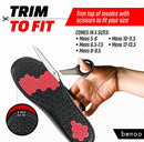 benoo Height Increase Insoles for Men (+1") Comfy Shoe Lifts (Mens 10-11.5) — 6