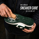 EVEO Shoe Cleaner Kit - 2 Pack Shoe Cleaning Kit, Deep Cleaning White Sneaker Cleaner, Leather & White Shoe Cleaner | 4oz — 8