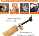 WEST LIGHT Shoe Stretcher Women，2-Way Wood Shoe Stretcher Shoe Tree for Wide Feet, Loosen Tight Shoes Women’s Size 5.5-10 — 3