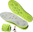 4D Cloud-Soft Comfort Insoles for Kids and Youth - Memory Foam Insoles with Shock Absorption - Trim-to-Fit Arch Support Insoles for Healthy Development of Growing Feet (US Youth 3Y–4Y/235mm) - Gray — 1