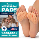 Homergy Metatarsal Foot Pads - Gel Ball of Foot Cushions for Pain Relief 1