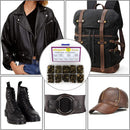 Bronze Chicago Screws Leather Kit, 90 Sets, 6 Sizes (M5 X 4-12) | M5*4.5.6.8.10.12mm — 7