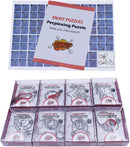 VolksRose 24pcs Brain Teaser Metal Wire Puzzles, Classical Mini Metal Puzzles Set, Mind Smart Game IQ Challenge Puzzle Games, Educational IQ Test Toy Lock Puzzle Gift for Adults Kids Teenagers — 4