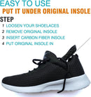 Carbon Fiber Shoe Insert, Semi-Rigid Insole,1 Piece,Length 23.0cm(Fit Men Size 6.5/Women 7.5) — 6