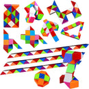 Boy Party Favors, 30pcs - Fidget Snake Cube Twist Puzzle Toys — 1