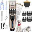 Gooad Dog Clippers for Grooming,Dog Grooming Kit for Heavy Thick Hair&Coats