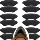 Comfowner 6 Pairs Heel Cushion Pads for Shoes Too Big, Shoe Grips Liners Heel Protectors for Loose Shoes, Heel Pain, Blisters and Rubbing, Anti Slip Shoe Filler Make Shoes Fit Tighter(Black) — 1
