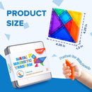 YPLUS Travel Toy Tangram Puzzle for Kids, Mini Magnetic Tiles, 700 Shapes — 3