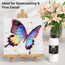 Nicpro White Large Acrylic Paint (16.9oz, 500ml), Rich Pigments, Non Toxic | 16.9 Fl Oz (Pack of 1) — 5