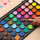 Artecho 48 Colors Watercolor Paint Set, 3 Brushes — 2