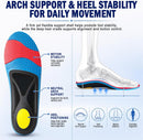 Metatarsalgia Insoles-Shoe Inserts for Morton’s Neuroma, Ball of Foot Pain - Red — 5