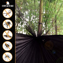Covacure Camping Hammock, 772 lbs Capacity Double Hammock - Black — 4