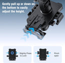 Bike Phone Holder Mount, Secure Handlebar Phone Mount Holder for Bike and Motorcycle, Suitable for iPhone and 4.5-6.8" Smartphones, Black — 5