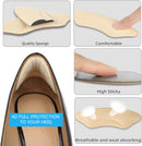 6 Pairs Comfowner Heel Cushion Pads, Comfort Shoe Grips Snugs for Big Shoes Loose Blisters and Pain, Protectors Liners Men Women — 4