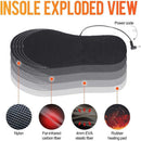 Heated Insoles USB Electric Power Thermal Soles for Winter Boots Shoes Sneaker Ice Fishing Camping Outdoor Activities, Feet Warmers Full-Foot Heating & Cut-to-Fit Design for Women Men - 41-46 — 6