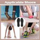 2 Pairs Memory Foam Insoles, Full-Foot Responsive Cushioning, Plantar Fasciitis Insoles for Women Man, Orthotic Shoe Inserts Arch Support Inserts for Foot Health (Black, W 7.5-8.5 /M 5.5-6.5) — 6