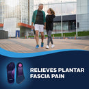 Airplus Plantar Fascia Orthotic 3/4 Length Shoe Insole (FSA&HSA Eligible)-Foam Shell & Gel Heel - Deep Heel Cup, Full-Foot Arch Support-Soft Cushioning & Stability -Fits Most Shoes & Boots-Unisex — 3