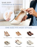 4Pairs Heel Pads for Shoes that are Too Big, Beige - A2-beige-4pair | 4-Pairs — 7