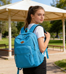 abshoo Classical Basic Womens Travel Backpack For College Men Water Resistant Bookbag (PowDerBlue) | 16.5 Inc — 6