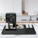 Silicone Coffee Mat, 24''x16'' Bar Mat with Detachable Dish Drying Mat - Fits Under Coffee Maker & Dish Rack — 2