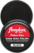 Angelus Perfect Stain Shoe Wax Polish, Professional Shoe Polish For Leather Shoes & Boots, 3 fl oz | Black — 1