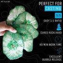 Crystal Clear Epoxy Resin 1 Gallon - Food Safe, UV Resistant, Bubble Free — 3