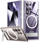 SPIDERCASE for Samsung Galaxy S24 Ultra Case,Built-in Stand,Clear — 1