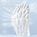 Massage Insole - 2 Pairs of Foot Insoles for Kids & Youth, 4D Cloud-Like Insoles for Women Men (Orange,5Y-6Y) — 4