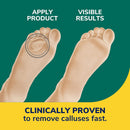 Dr. Scholl's Callus Remover Seal & Heal Bandage with Hydrogel Technology, 4ct /Removes Calluses Fast - Provides Cushioning Protection and Friction for All-Day Pain Relief (Pack of 1, 4 Count Total) — 3