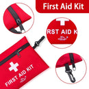 152 Piece Small First Aid Kit, Travel Size First Aid Kit TSA Approved, Mini Forst aid kit for Home, Car, Travel, Camping, Truck, Sports, Office, Hiking Med Kit for Backpack — 4