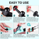 Shoe Stretcher, Plastic Pair of 4-way Adjustable Shoe Expander Shoe Tree Widener for Wide Feet Bunions | turquoise — 4