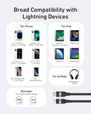 Anker USB C to Lightning Cable, Upcycled-Braided Cord (6 ft) 8