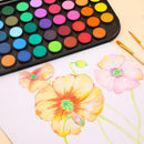 Artecho 48 Colors Watercolor Paint Set, 3 Brushes — 5