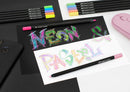 Faber-Castell Black Edition Colored Pencils, Neon & Pastel Colors | Neon + Pastel | 12 Count (Pack of 1) — 8