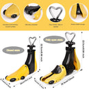 2Pack Shoe Stretcher For Men Women, Adjustable Boot Stretcher For Wide Feet | yellow — 2