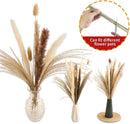 65PCS Pampas Grass Decor, Including pompas Floral, Reed Dried Grass and Bunny Tails Dried Flowers, Natural Dried Pampas Grass Bouquet for Boho Decor Wedding, Home Decoration — 4