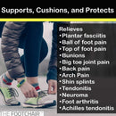 FootChair Orthotics with Pads for Adjustable Arch Height. Relieve Plantar Fasciitis and Other Foot Pain (Women’s 9-10.5 / Men’s 7-8.5) — 3