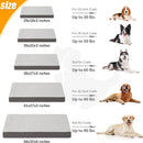 KSIIA Orthopedic Dog Bed for Large Dogs with Waterproof Lining, Grey, 35x22 — 6