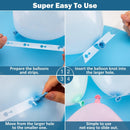 KICNIC Balloon Arch Strip Kit, 82 ft Tape Strips, 500 Glue Point Dots | 10 Rolls — 2